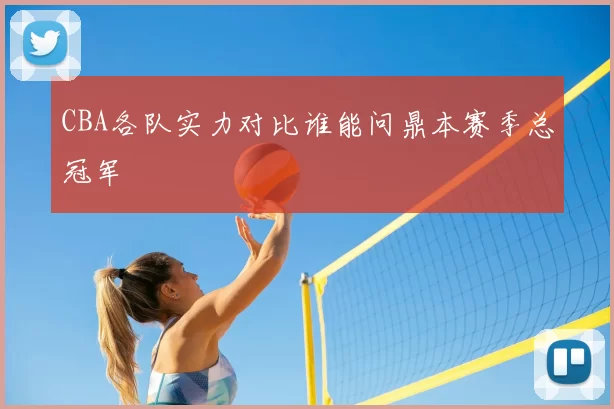 CBA各队实力对比谁能问鼎本赛季总冠军